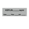 Nevs Tape, Keflin 1/2" x 500" Aqua w/Black SANT-23 - alternate 1